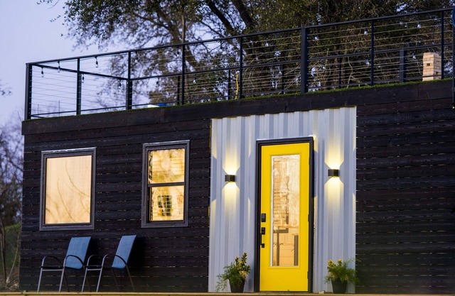 Charming Container Home with Rooftop in Waco