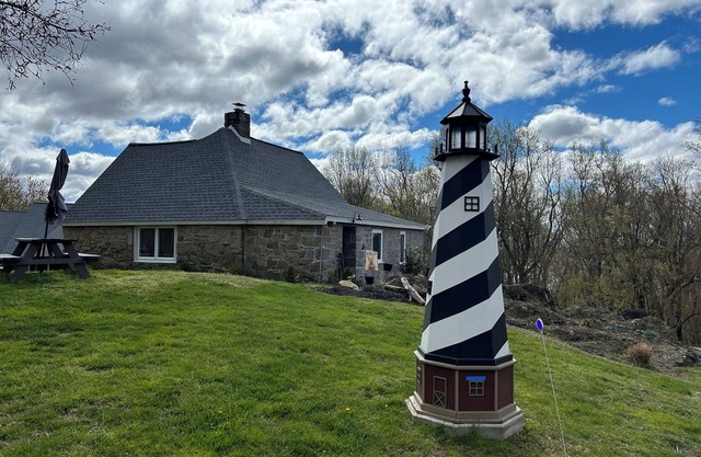 Unique cottage built in the 1800s, Granite Cliffs of Port Deposit Maryland.