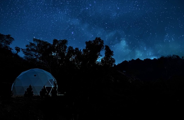 Experience Stargazing Bliss in Our New Dome Near Zion National Park!