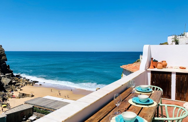 Maison de plage romantique unique par l'océan Atlantique