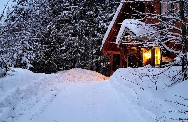 Between the chairlifts and downtown Whitefish, Montana. Cozy, Quiet, Secluded!
