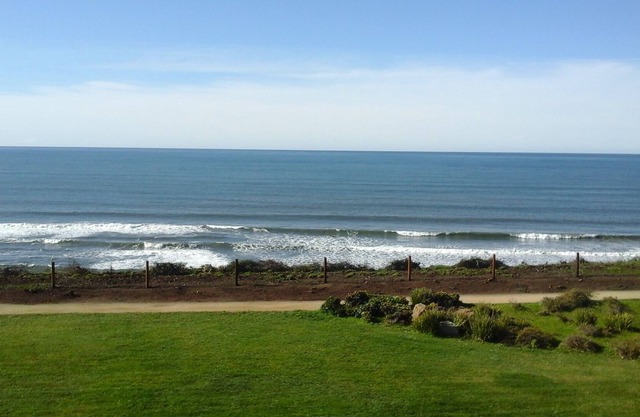 "Ocean-view" Escape to the sights and sounds of Monterey Bay with a 180 view
