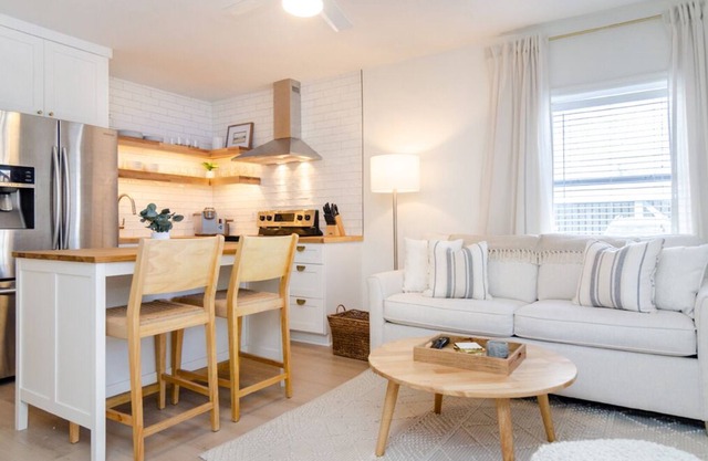 Updated and wonderfully designed 2BR suite