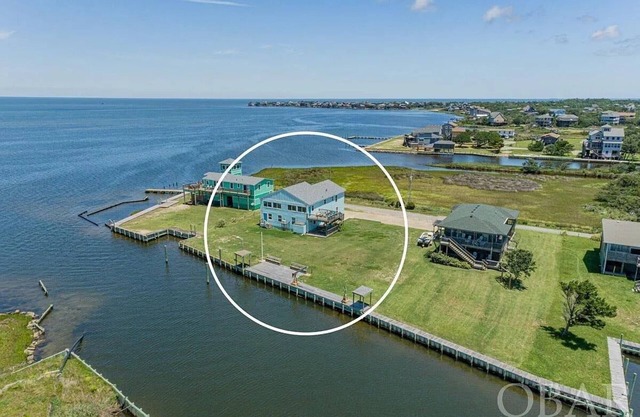 UPDATED for 2024! Waterfront dog friendly home on deep water with dock in Frisco