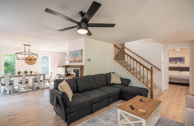 Updated Large River Front Home with Hotub