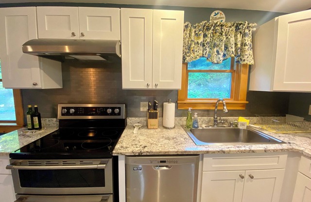 Updated, Modern, Rustic, but Chic 3-Bedroom house in Townshend with WiFi/Heat/AC