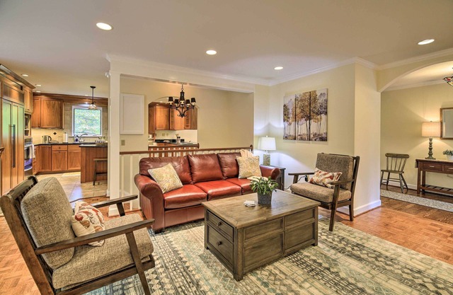 Updated Ranch-Style Home w/ Scenic Deck, Pond