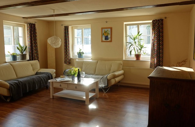 Urgemütliche appartement au rez de chaussée à Bad Schandau / berceaux