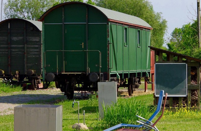 Station de vacances "voiture-lits"