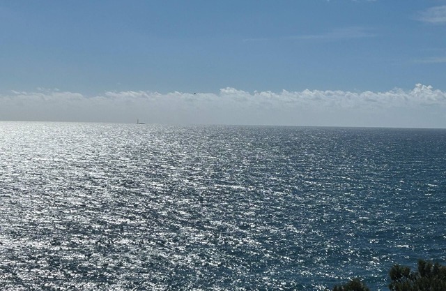 Vacances vue sur la mer.