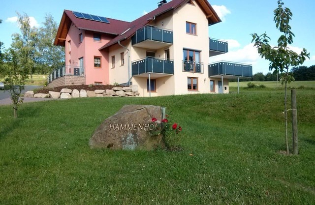 Vacation apartment Hammenhof - Teufelstein, shower, WC, 1 bedroom