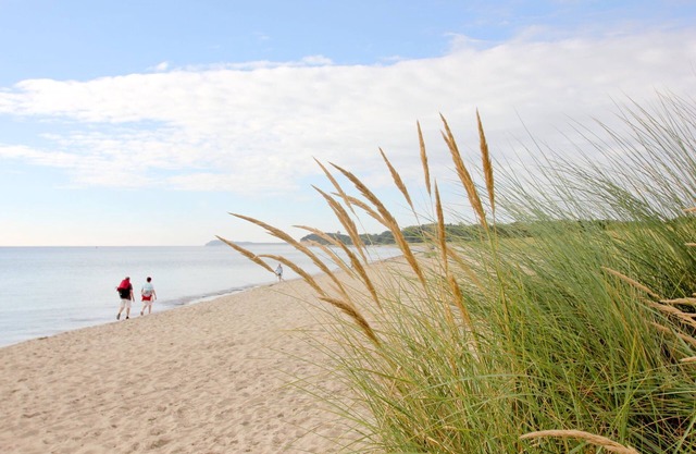 Vacation apartment with sea view and garden use - Haus Inselwind FeWo MEERduft