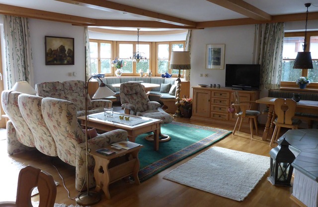 Ferienwohung 106 qm mit zwei Schlafzimmer und Süd-Terrasse