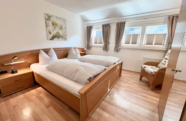 Appartement "2" avec vue sur la montagne, chiens bienvenus, terrasse commune et WLAN
