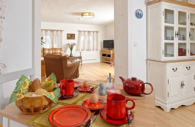 Vacation apartment at the water wheel, 94sqm, 1 bedroom, balcony