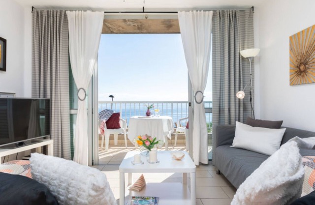 Appartement de vacances Arenas del Porís avec vue sur la mer, piscine