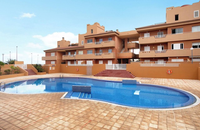 Appartement de vacances 'Beach Front Puertito' avec piscine partagée, terrasse privée et Wi-Fi