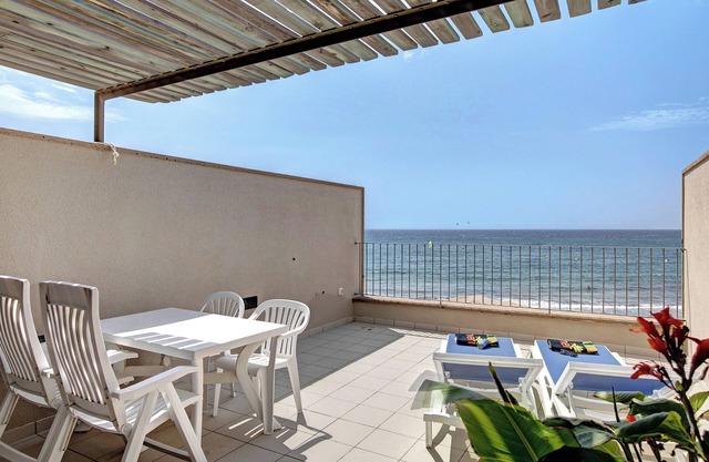 Appartement de vacances 'Casa Médano 20 En El Médano' avec vue sur la mer, terrasse et Wi-Fi