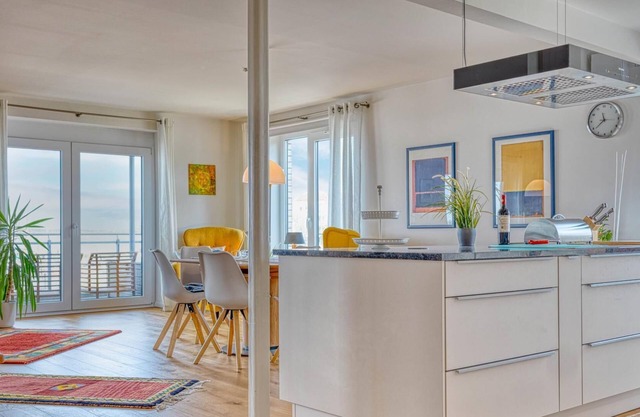 Appartement 5 étoiles Portland Laboe avec une vue imprenable sur le port et le fjord de Kiel