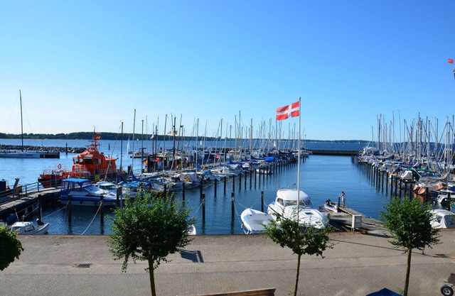 Appartement avec vue sur la marina et le fjord de Kiel