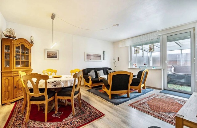 Vacation bungalow 55 sqm. Directly in Dornumersiel. Close to the beach and harbor