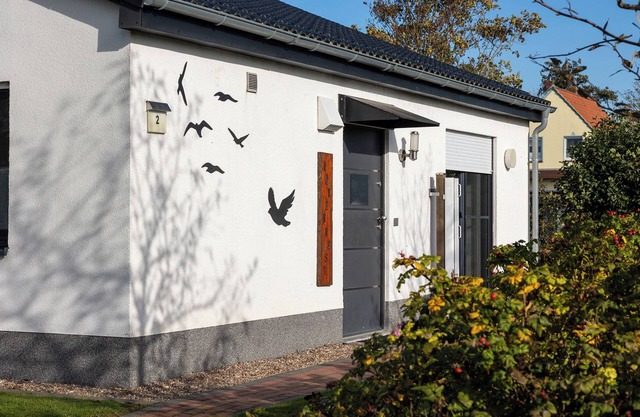 Vacation home Möwennest. With sun terrace and at ground level.