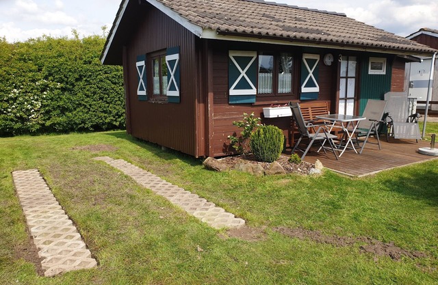 Vacation home for 2 people at the campsite in Wremen
