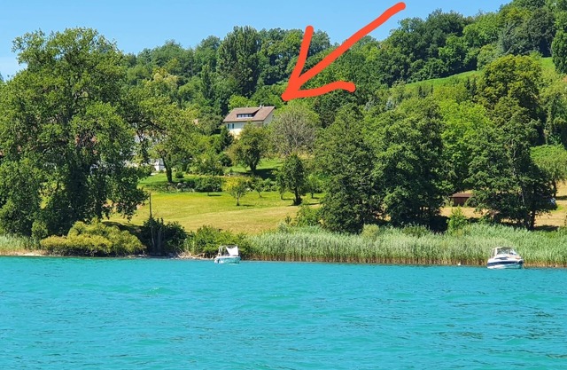 Vacation home Bellevue, within walking distance of public access to Lake Constance, panoramic lake view