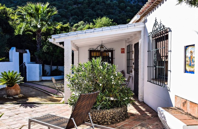 Maison 'El Rancho' avec vue montagne, piscine, Wi-Fi et jardin