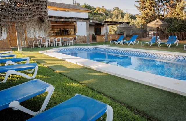 Maison de vacances "Finca Malagueando" avec vue sur les montagnes, piscine privée et Wi-Fi