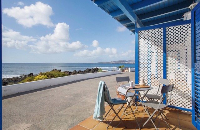 Maison de vacances 'Los Morros' avec vue sur la mer, terrasse privée et Wi-Fi