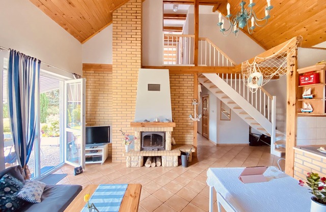 Cottage à la campagne sur l'île de Wolin, 2 salles de bain!