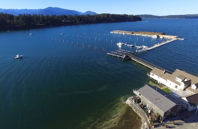Restez sur le bord de l'eau - Hood Canal Seabeck, WA.