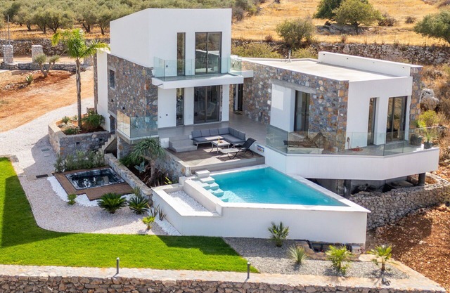 Venetian Villa – Villa panoramique pour des vacances en Crète