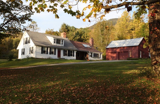 Ferme du Vermont au coeur des montagnes vertes
