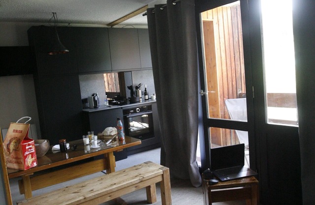 Logement très lumineux, balcon vue splendide sur pistes skis aux pieds La Plagne