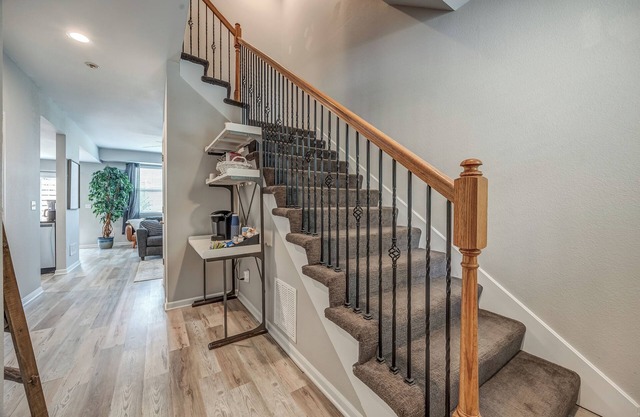 Vibrant and cozy in-town Louisburg 3 bedroom, 2 1/2 bath townhouse