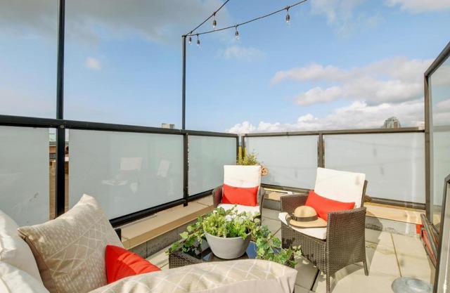 Victoria's Parliamentary Suite with Private Rooftop Patio & Harbour View
