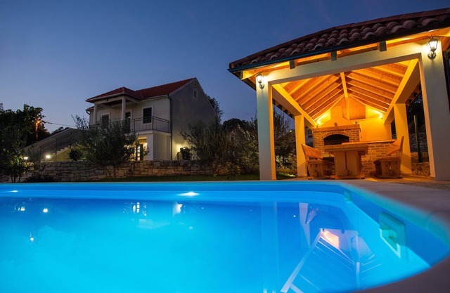 Villa Ane with the pool