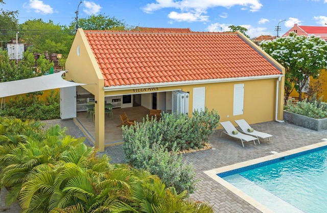 Villa Awa – Modern Vacation Villa with Shared Pool & Private Terrace