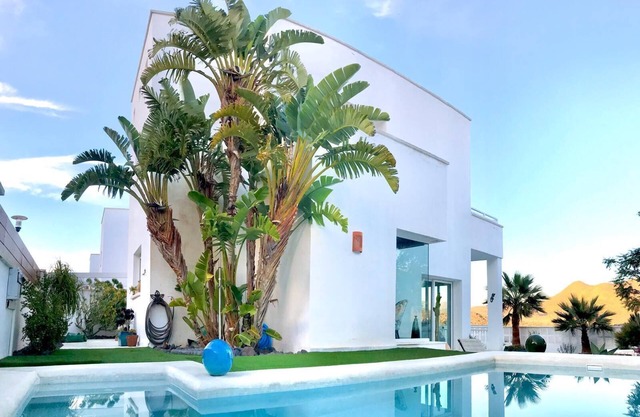 Villa Blanca vues et piscine