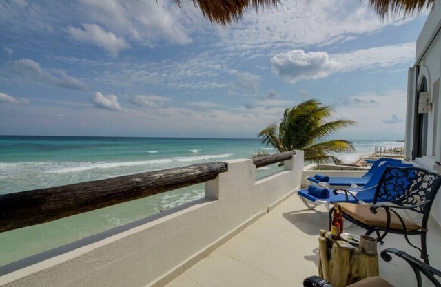Villa exclusive en front de mer sur la Riviera Maya * 500 $. F & B inclus dans la location