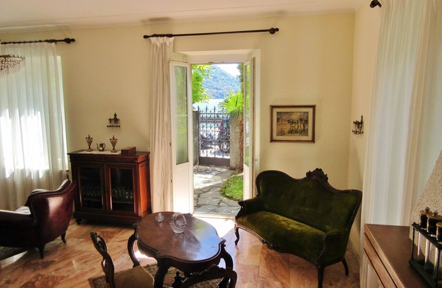Villa Carluccia en face du lac de Côme.