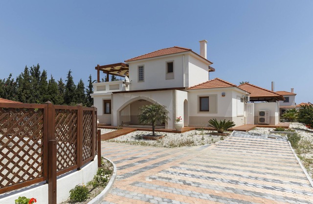 Villa Christina à Gennadi, Rhodes, îles grecques, Grèce