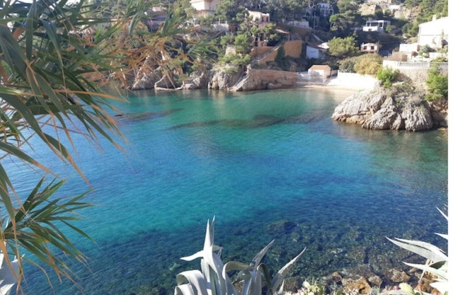 Villa de charme dans Calanque, 6 pers, magnifiques vue calanque et mer, calme
