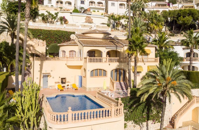 Villa Don Ernesto à Moraira avec piscine privée vue panoramique sur la mer WIFI