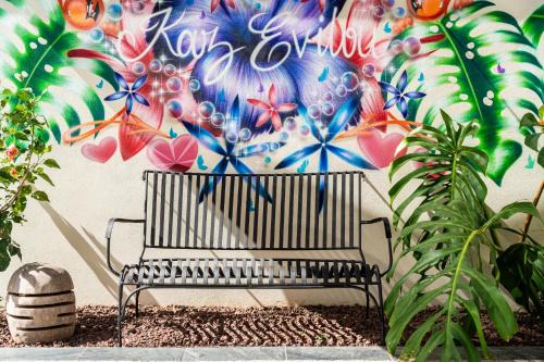 Villa Evilou, au coeur d'un village créole