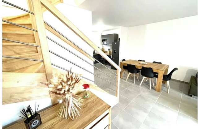 Villa 8 personnes bord de mer climatisée