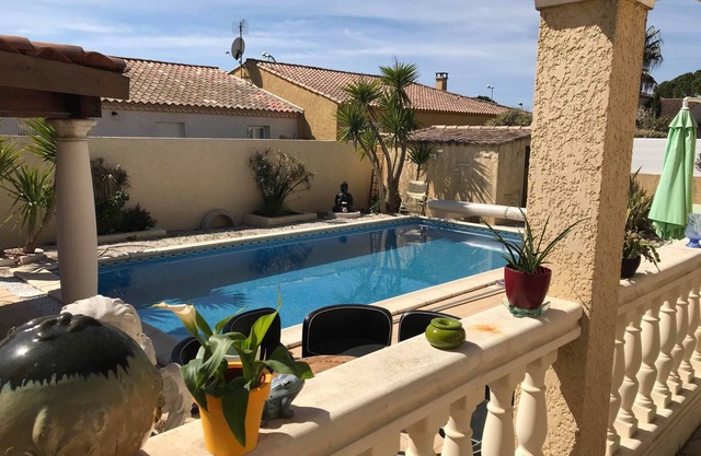 Villa plein pieds dans le sud de la france