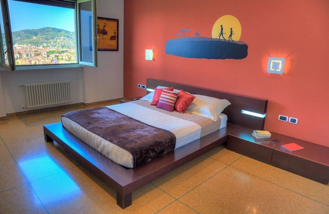 Villa il Poggiolo - Villa moderna hi-tech, para 16, con jacuzzi piscina CLIMATIZADA vista mar